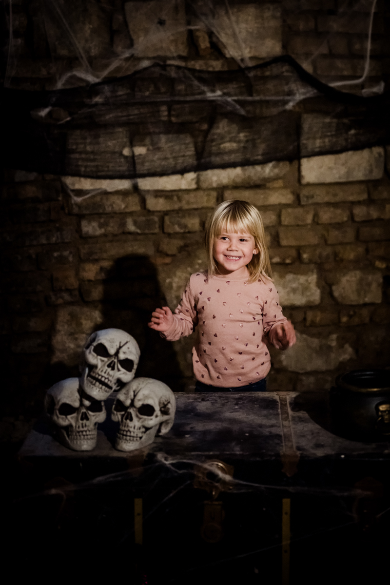 Willkommen Foto Melange Halloween-Edition
